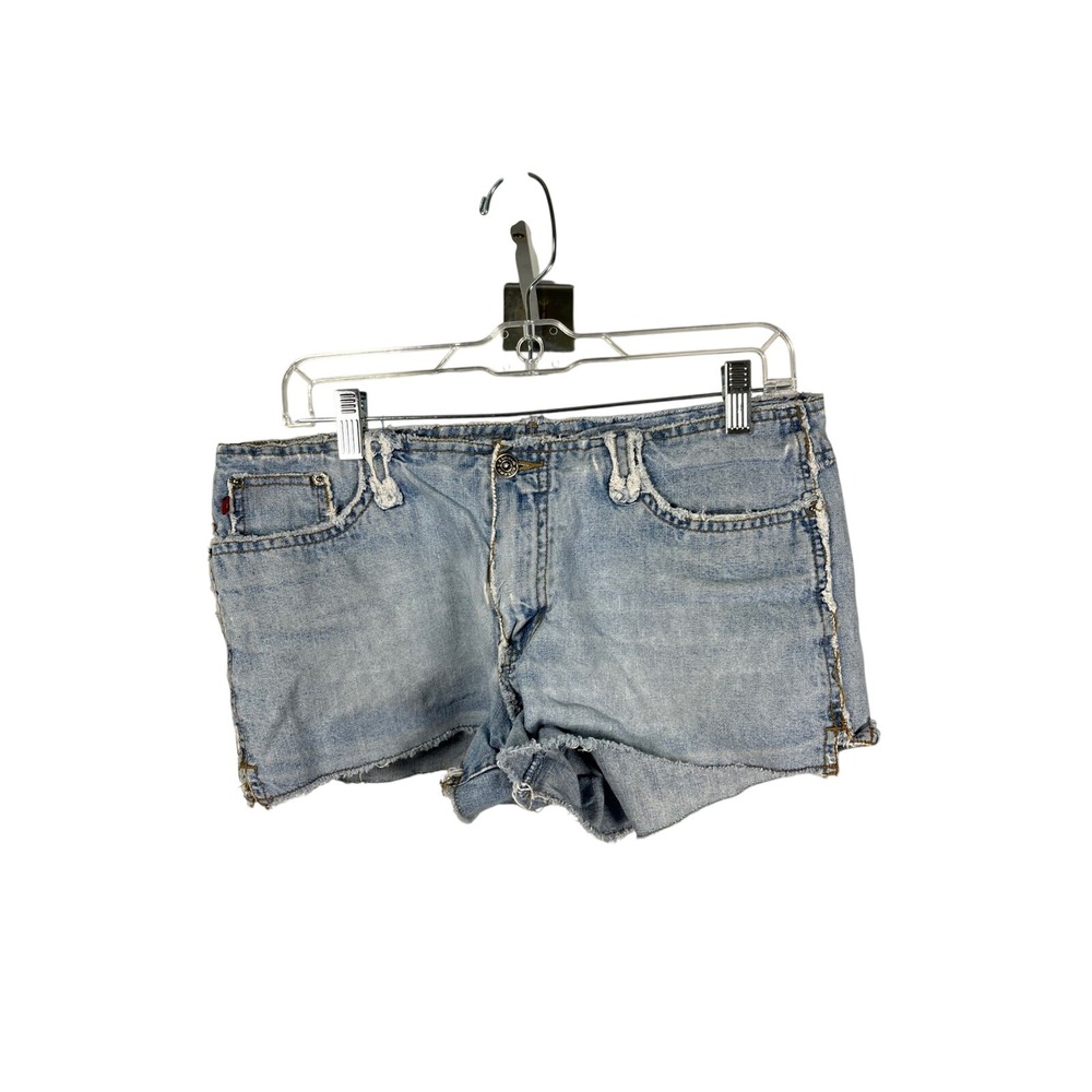 Zana Di Jeans Womens Light Wash Denim Cut Off Shorts Size 9